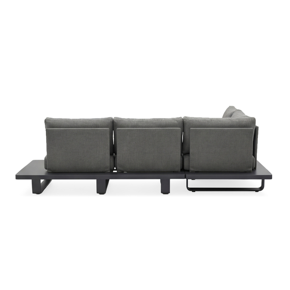 Barths Porto - Lounge-Set 2,5-Sitzer, Anthrazit, Bild 4