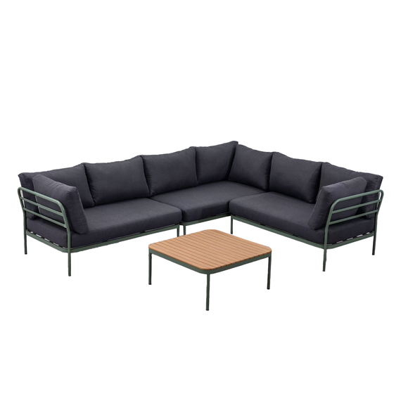 Barths Bordeaux - Lounge-Set, Grün