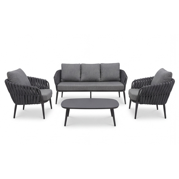 Barths Torino - Lounge-Set, Anthrazit