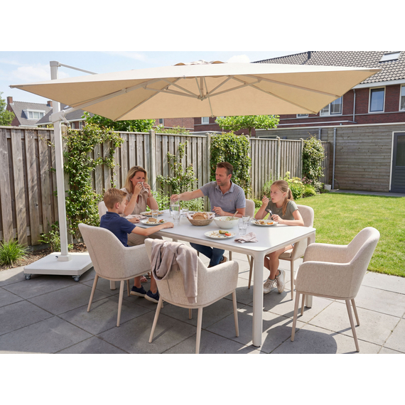 Barths Belfort - Rechteckiger Dining Tisch 140x90 cm, Sand, Bild 2
