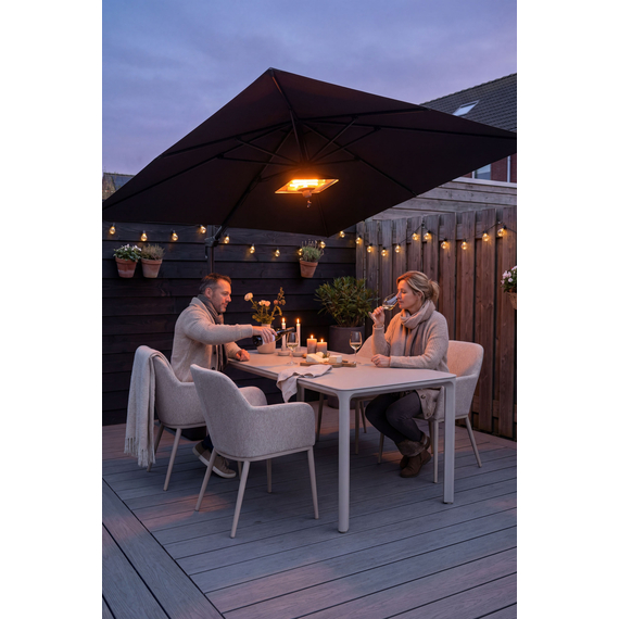 Barths Belfort - Rechteckiger Dining Tisch 140x90 cm, Sand, Bild 4