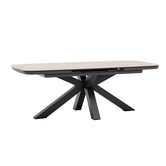 Barths Torino - Ausziehbarer Tisch 180/220x100 cm, Anthrazit, Bild 2