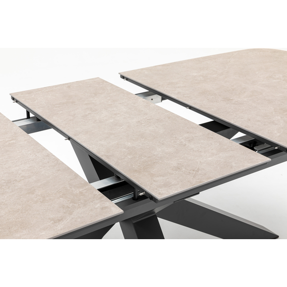 Barths Torino - Ausziehbarer Tisch 180/220x100 cm, Anthrazit, Bild 4