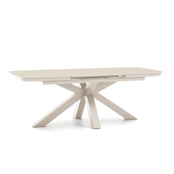Barths Torino - Ausziehbarer Tisch 180/220x100 cm, Sand, Bild 2