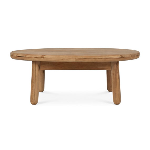 Barths Lungo - Beistelltisch 90x60x25 cm, Teak, Bild 2