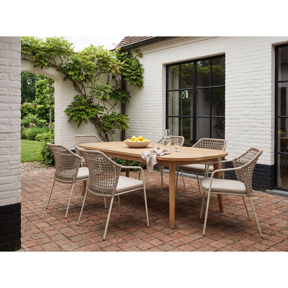 Barths Madera - Ausziehbarer Dining Tisch Teak 180/240-100 cm, Teak, Bild 5