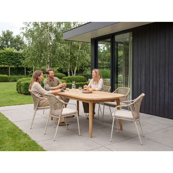 Barths Madera - Ausziehbarer Dining Tisch Teak 180/240-100 cm, Teak, Bild 6