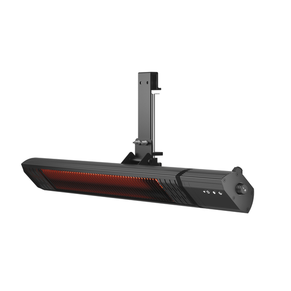 Barths Cadiz - Heizstrahler (222 W – 2000 W), Schwarz, Bild 2