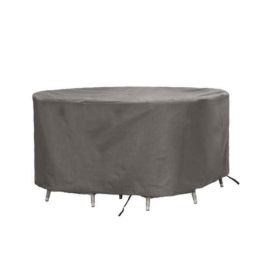 Barths Schutzhülle für Möbelsets klein/small Ø200x85 cm, Hellgrau
