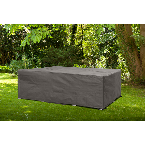 Barths Schutzhülle für Lounge-Sets klein/small 140x140x70 cm, Hellgrau, Bild 2