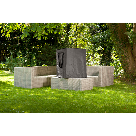 Barths Schutzhülle für Lounge-Kissen 75x75x90 cm, Hellgrau, Bild 2