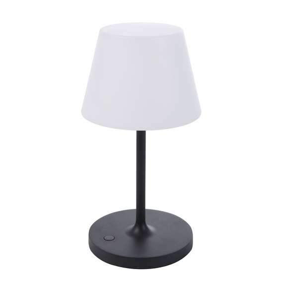 Barths Alpha - Outdoor-Tischlampe, Schwarz