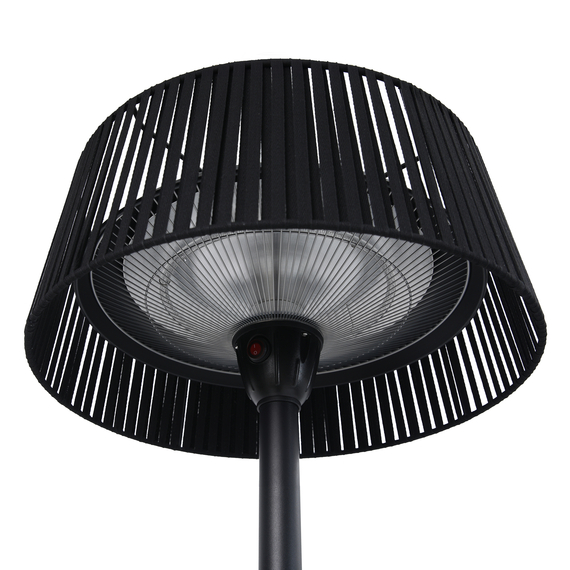 Barths Zen - Terrassenheizstrahler stehend 1500W, Schwarz, Bild 3