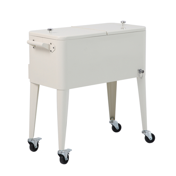 Barths Icy - Rollbarer Kühlbox, Beige