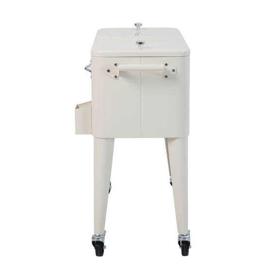 Barths Icy - Rollbarer Kühlbox, Beige, Bild 2