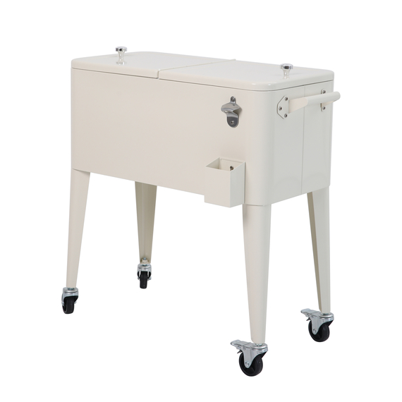Barths Icy - Rollbarer Kühlbox, Beige, Bild 3