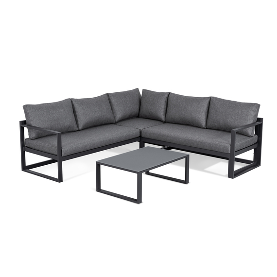 Barths Paros - Lounge-Set, Anthrazit
