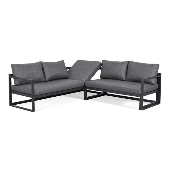 Barths Paros - Lounge-Set, Anthrazit, Bild 5
