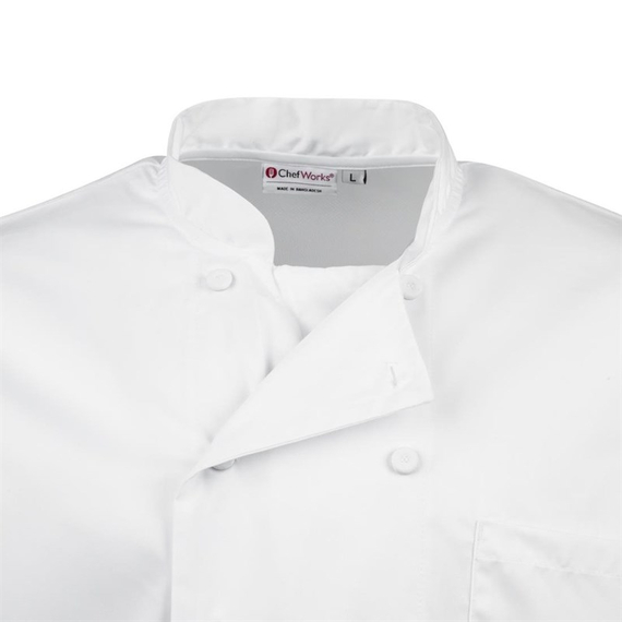 Chef Works Calgary Langarm Cool Vent Unisex Chefs Jacke Weiß XL, Bild 7