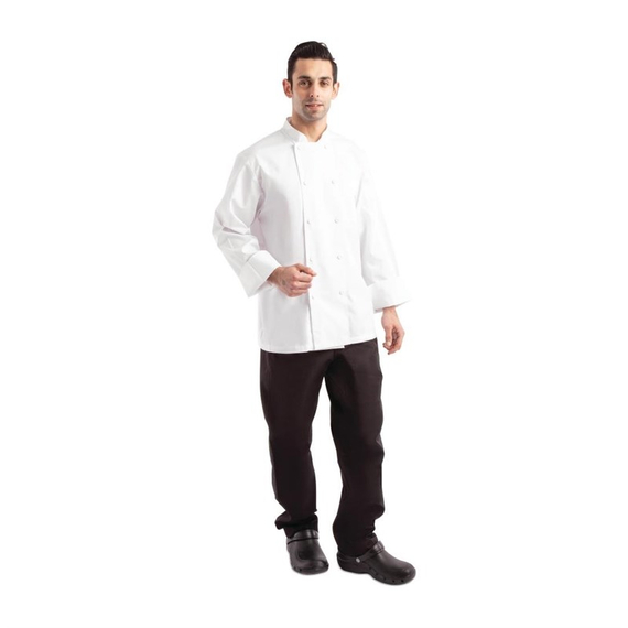 Chef Works Calgary Langarm Cool Vent Unisex Chefs Jacke Weiß XL, Bild 5