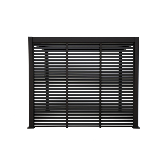 Barths Louvre – Wand 123 cm (für Breite 400 cm), Anthrazit, Bild 2