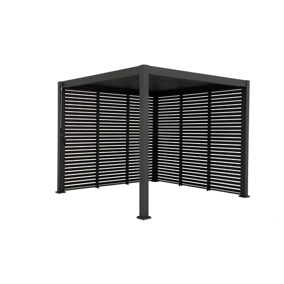 Barths Louvre – Wand 113 cm (für Breite 360 + 720 cm), Anthrazit, Bild 4