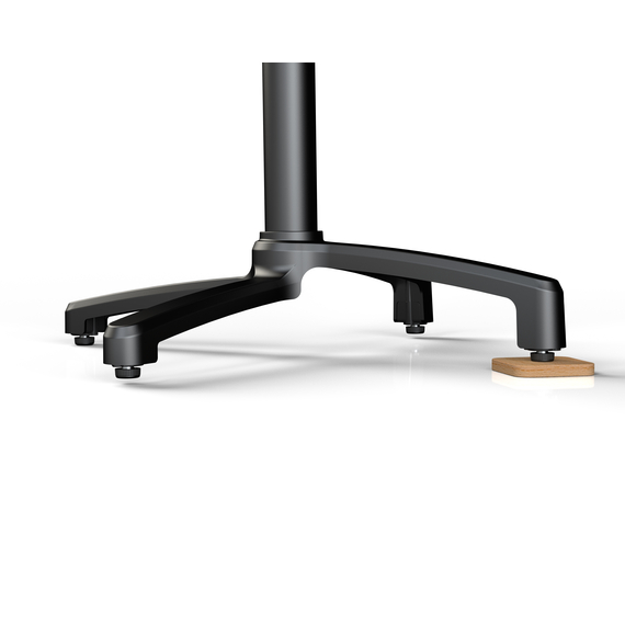Feros Automatisches Nivelliersystem Set (4 Stk.) für X Cross & Castle Tische – Schwarz, Schwarz, Bild 5