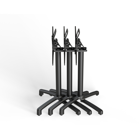 Feros Automatisches Nivelliersystem Set (4 Stk.) für X Cross & Castle Tische – Schwarz, Schwarz, Bild 6