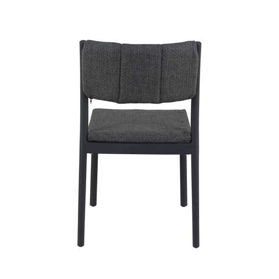 Feros Rocco – Stapelstuhl, Schwarz, Bild 3