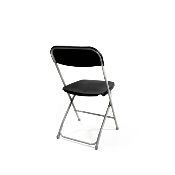 Feros Budget – Klappstuhl, Grau/Schwarz, Bild 2