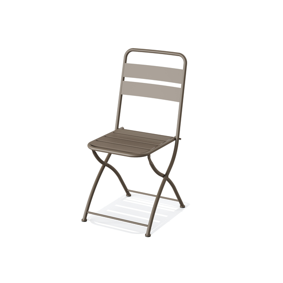 Feros Breeze – Bistro Set, Cappuccino, Bild 2