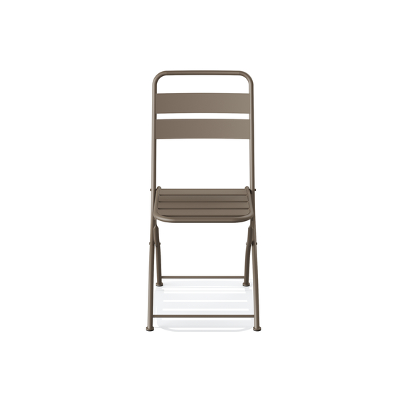 Feros Breeze – Bistro Klappstuhl, Cappuccino, Bild 3