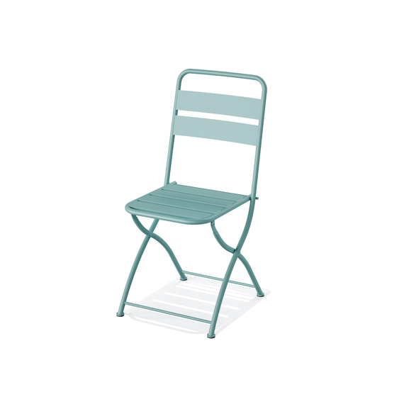 Feros Breeze – Bistro Set, Blau, Bild 2