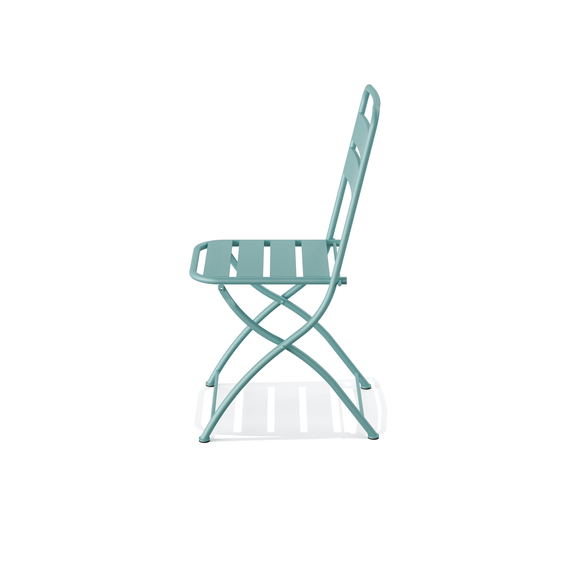 Feros Breeze – Bistro Klappstuhl, Blau, Bild 2