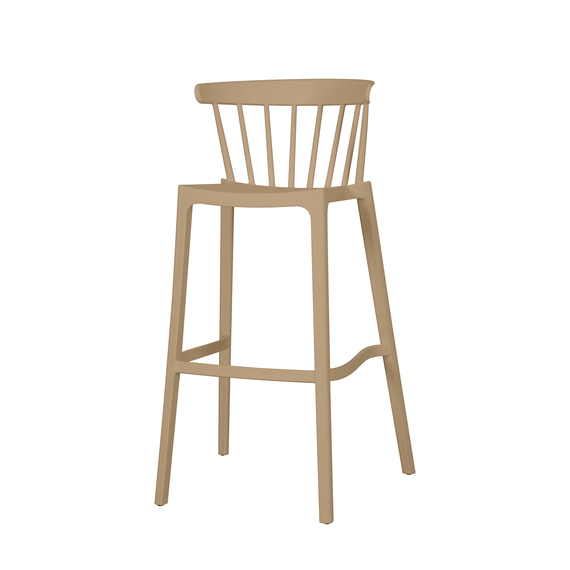 Feros Windson – Stapel Barstuhl, Sand