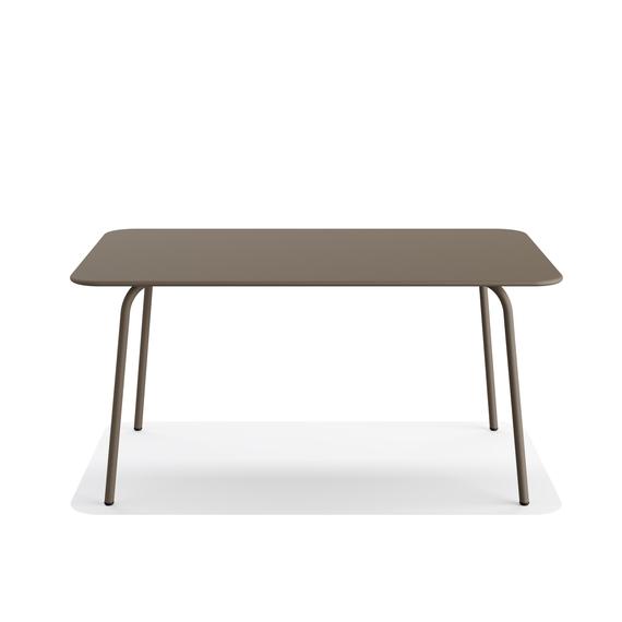 Feros Shine - rechteckiger Outdoortisch, Cappuccino, Bild 2
