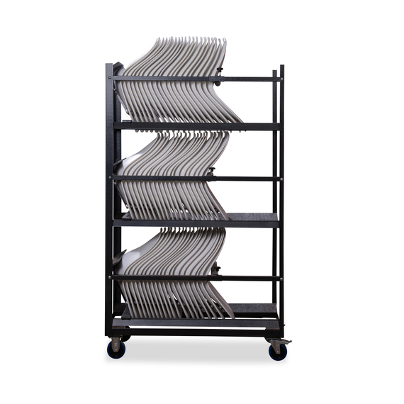Feros Trolley Keeve Sitz ohne Armlehne - für 60 Stück, Hammerite, Bild 2