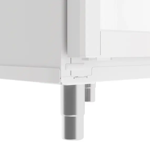 Liebherr Stellfüße weiß, passend für MRTve 1501, MRTve 1511, FFTsg 1501, FFTvg 1501, FRTvg 1501, FRTvg 1511
