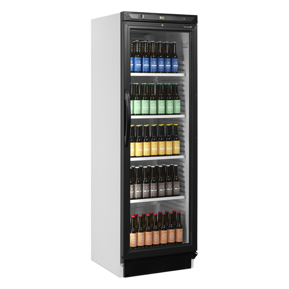 Tefcold Flaschenkühlschrank CEV425 1 LED, Weiß, EEK D, Bild 2