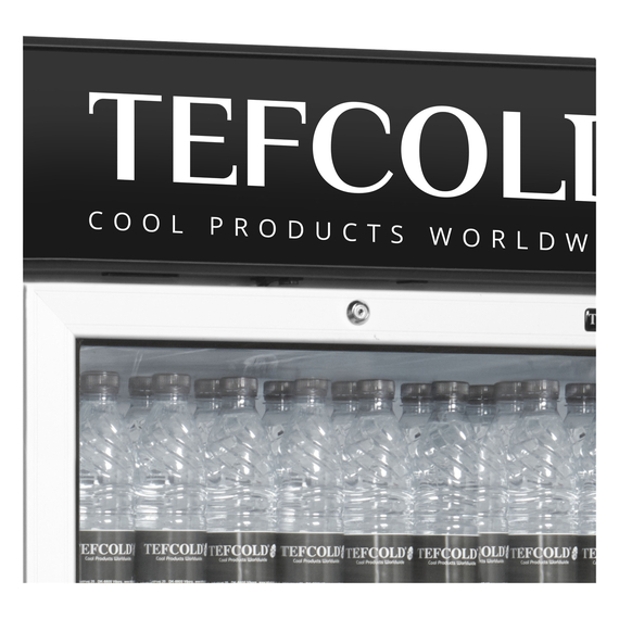 Tefcold Flaschenkühlschrank FSC1380, Weiß, EEK D, Bild 4