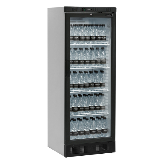 Tefcold Flaschenkühlschrank SCU1280, Weiß, EEK D, Bild 2