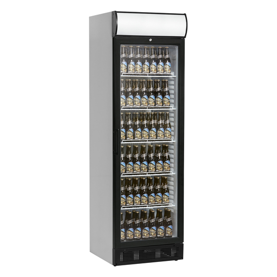 Tefcold Flaschenkühlschrank SCU1375CP, Weiß, EEK D, Bild 2