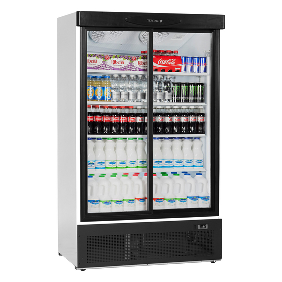 Tefcold Displaykühlschrank FS1202S, Weiß RAL 9016, EEK F, Bild 2