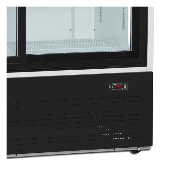 Tefcold Displaykühlschrank FS1202S, Weiß RAL 9016, EEK F, Bild 4