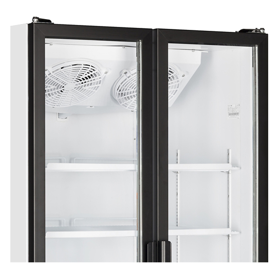 Tefcold Displaykühlschrank FS890H, Weiß RAL 9016, EEK F, Bild 3