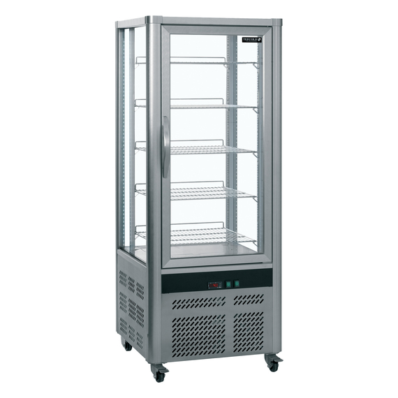 Tefcold Kühlvitrine UPD200, Aluminium / SS 304, EEK B