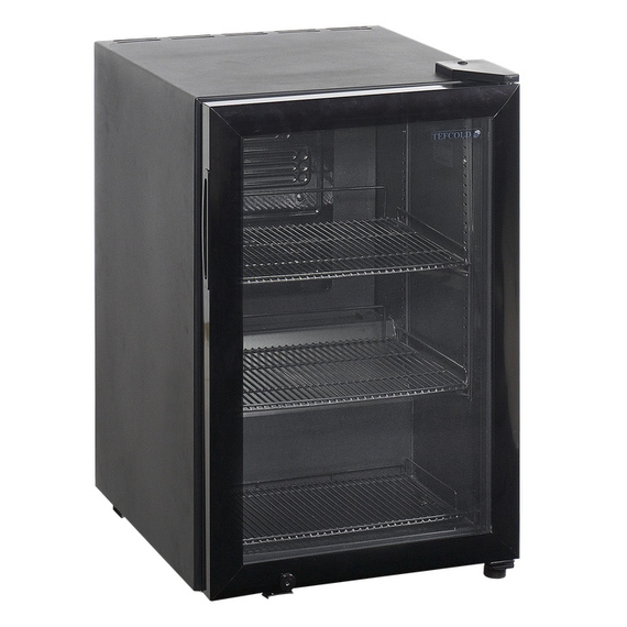 Tefcold Tischkühlschrank BC60, Schwarz, EEK C