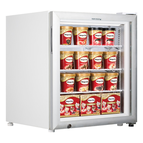 Tefcold Tischgefrierschrank UF100G, Weiß, EEK C, Bild 2