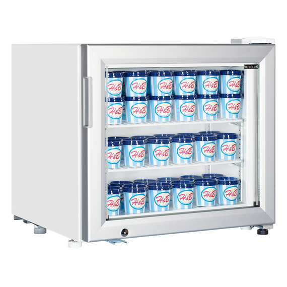 Tefcold Tischgefrierschrank UF50G, Weiß, EEK C, Bild 2