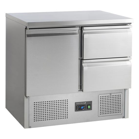 Tefcold Saladette-Kühltheke, GN 1/1 SA912, SS 304, EEK C